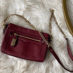 Rebecca Minkoff Burgundy crossbody